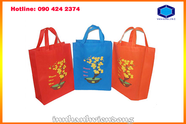 print gift bag for new year
